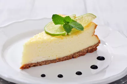 Limetkový cheesecake