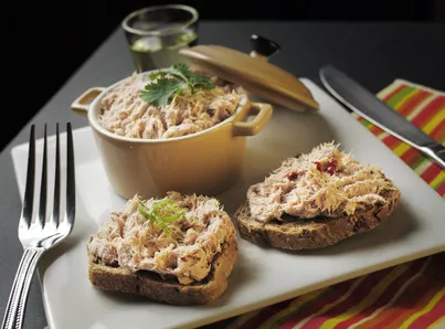 Kachní rillettes [rijet]