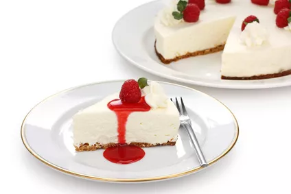 Cheesecake s bílou čokoládou