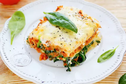 Špenátové lasagne