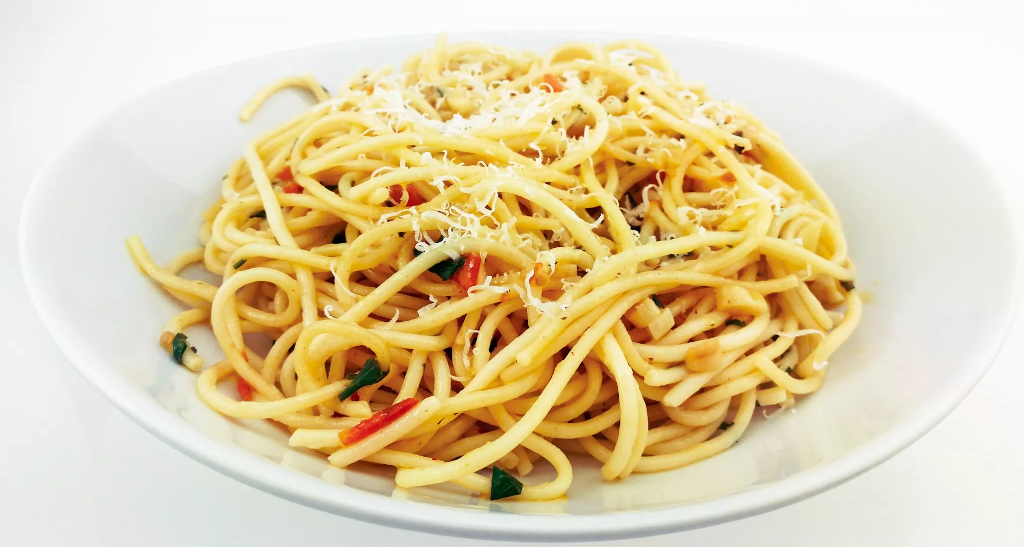 Špagety aglio olio