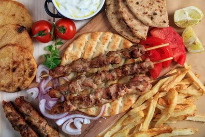 Vepřové souvlaki