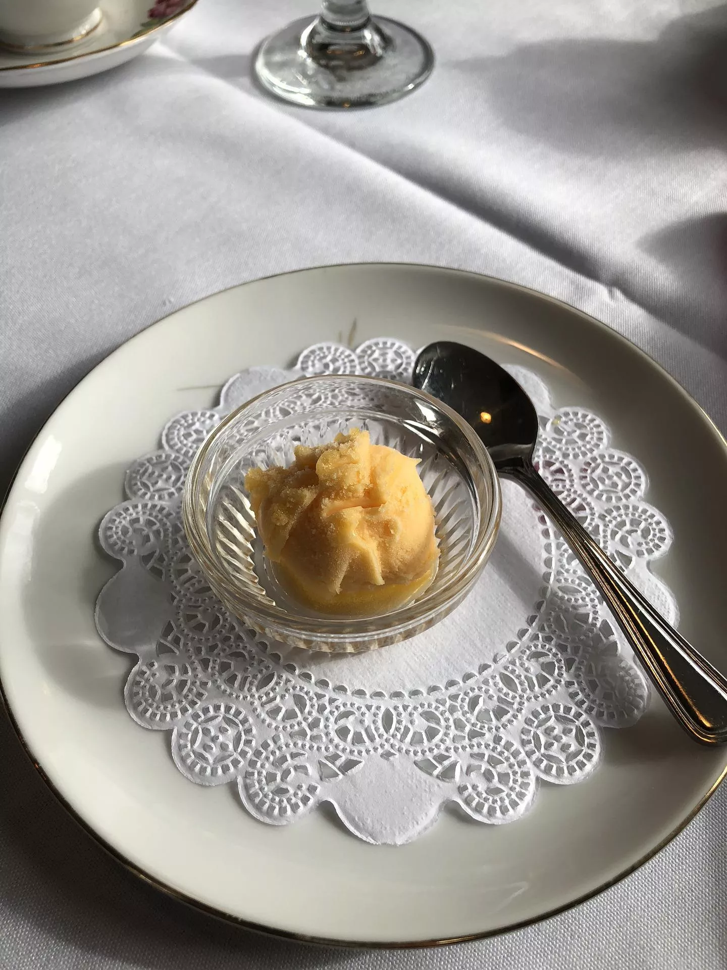 Hruškový sorbet s vodkou