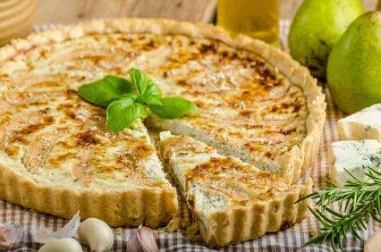 Sýrový quiche