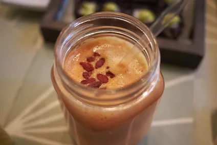 Exotické mandarinkové smoothie