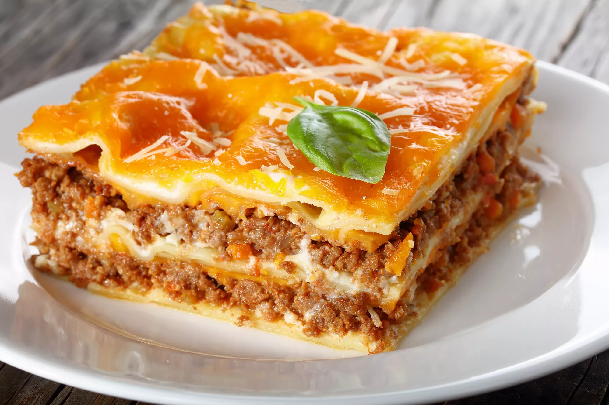 Lasagne s vepřovým masem