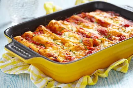 Zapečené cannelloni s mletým masem